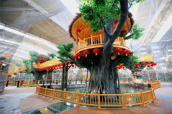 南宫五洲植物园鹦鹉园